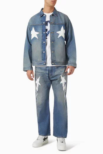 Color Stone Jacket in Denim