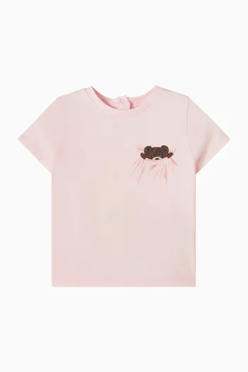 Graphic-print T-shirt in Jersey