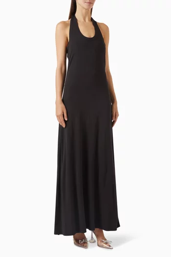 Carlina Midi Dress in Viscose-jersey