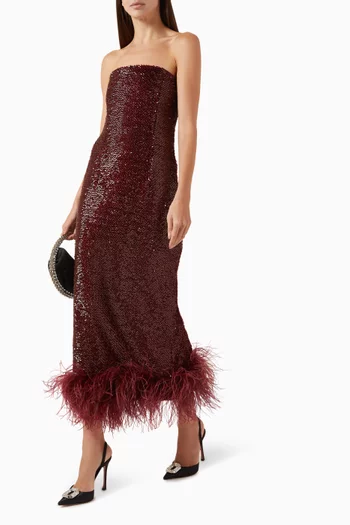Minelli Sequin-embellished Dress