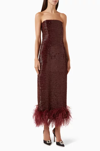 Minelli Sequin-embellished Dress