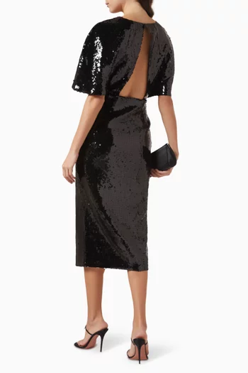 Ermara Sequin-embellished Dress