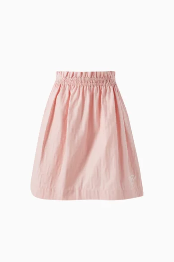FF Midi Skirt in Cotton