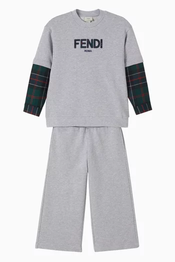 Wide-leg Sweatpants