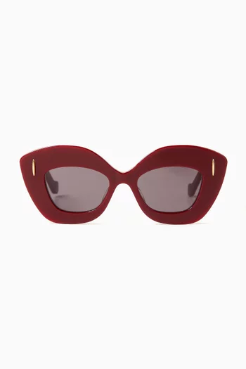 Anagram Cat-eye Sunglasses in Acetate