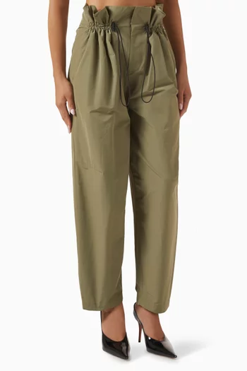 Parachute Pants in Cotton-blend