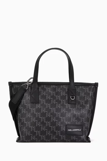 K/Voyage Small Tote Bag in Faux Leather