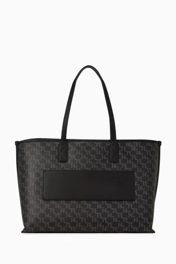 K/Voyage Large Tote Bag in Faux Leather