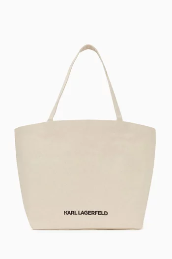 K/Signature Tote Bag in Canvas