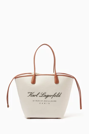 Hotel Karl Tote Bag in Recycled Cotton-canvas