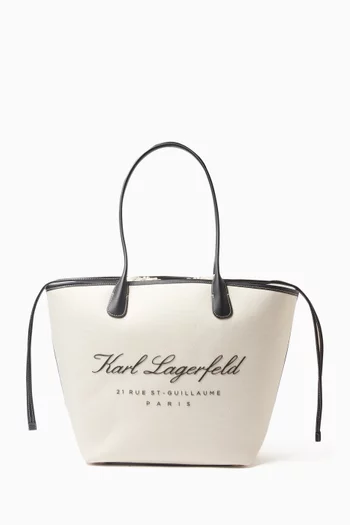 Hotel Karl Tote Bag in Recycled Cotton-canvas