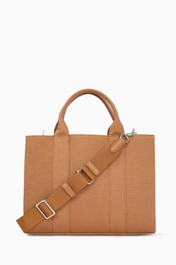 Medium Rue St-Guillaume Square Tote Bag in Cotton Canvas