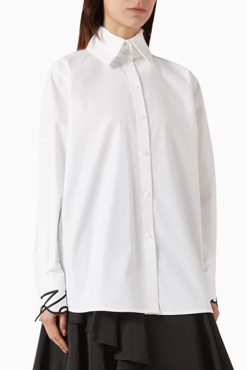 Signature Cuff Shirt in Organic Cotton