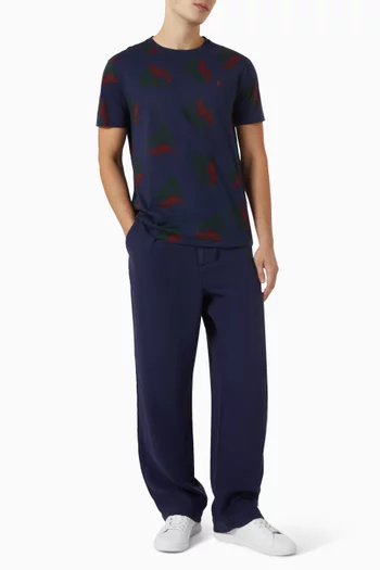 Printed T-shirt in Cotton