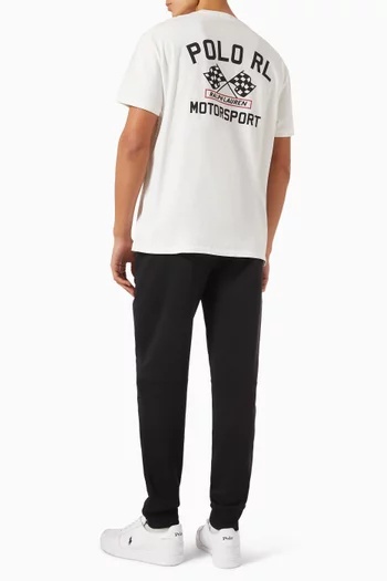 Graphic-print T-shirt in Slub Jersey