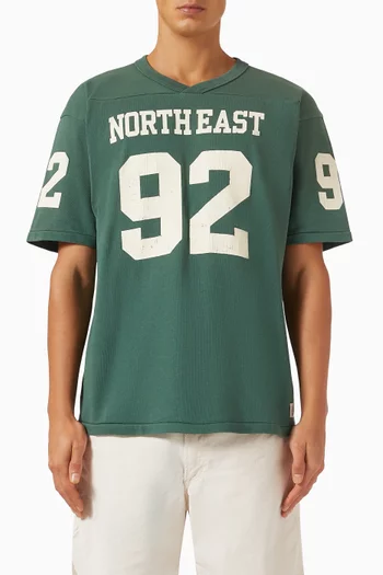 Graphic Jersey T-shirt in Cotton