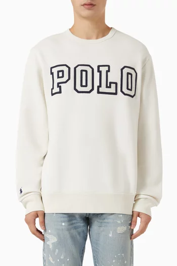 Logo Sweatshirt in Cotton-blend