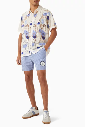 Joe Striped Swim Shorts