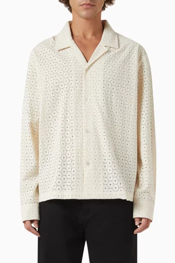Plus Shirt in Crochet Cotton