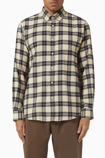 Button-down Shirt in Flannel