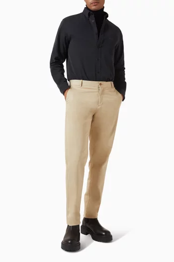 Button Down Shirt in Twill