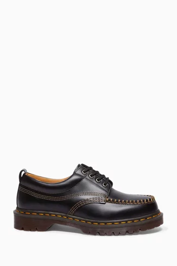 Lowell Moc Toe Shoes in Aniline Leather