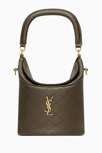 Gaby Bucket Bag in Leather