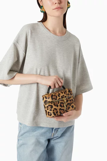 Gaby Vanity Bag in Pony Hair Leather