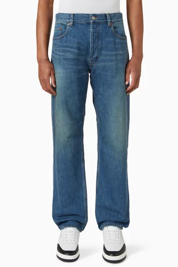 Mick Long Jeans in Denim