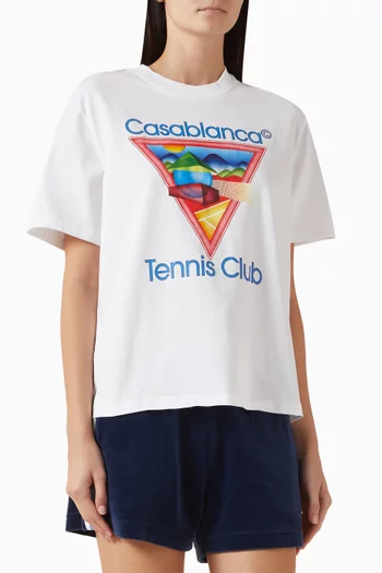 Tennis Club Icon T-shirt in Cotton-jersey