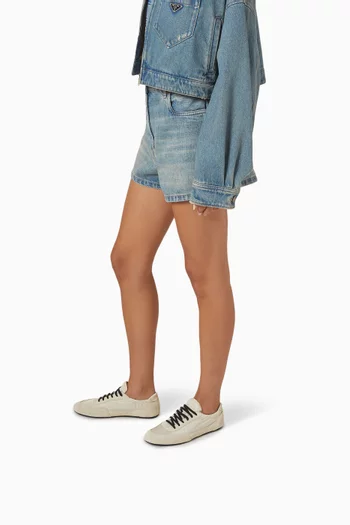 Collapse Sneakers in Re-nylon & Suede