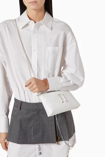 The Snapshot DTM Convertible Shoulder Bag in Leather
