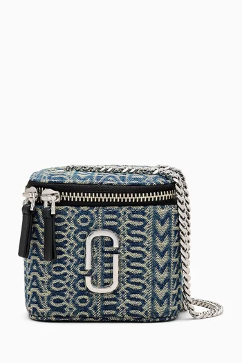 The Mini Vanity Bag in Denim