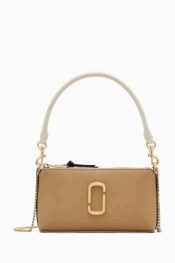 The Snapshot Convertible Shoulder Bag in Leather