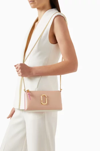 The Snapshot Convertible Shoulder Bag in Leather