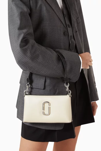 The Snapshot Convertible Shoulder Bag in Leather