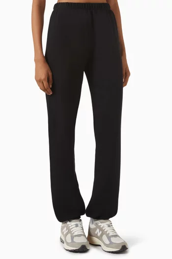 بنطال رياضي بتصميم كلاسيكي فرنش تيري