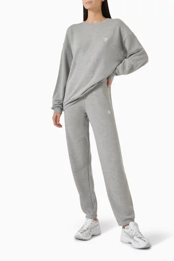 بنطال رياضي بتصميم كلاسيكي فرنش تيري