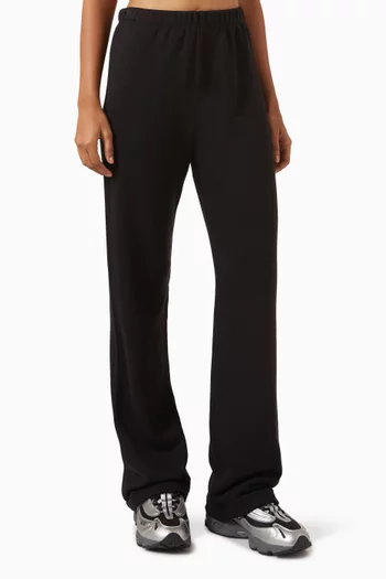 Straight-leg Sweatpants in French Terry