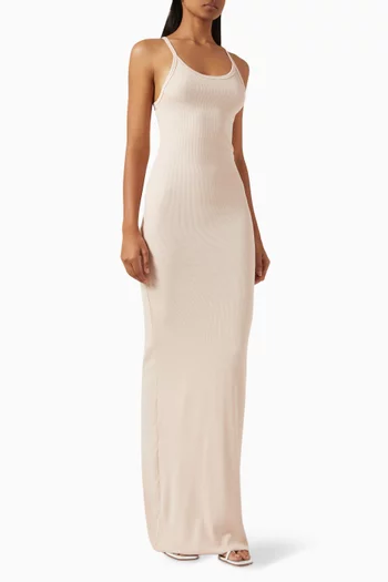 Tank Maxi Dress in Cotton Blend