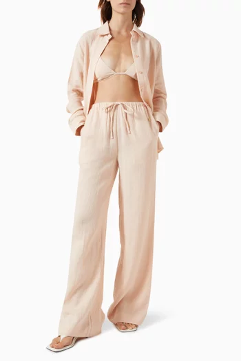 Constance Top in Cotton Gauze