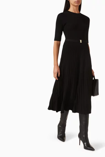 Elthea Midi Dress in Knit