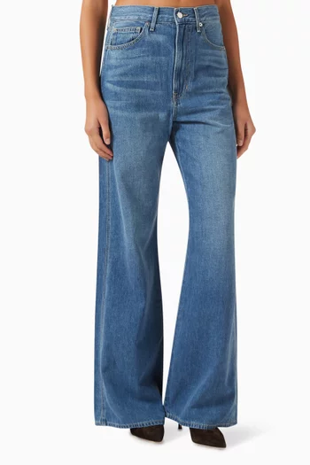 Taylor High-rise Wide-leg Jeans