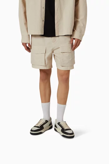 Initial Sneakers in Leather