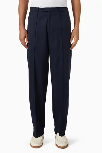 Everyday Pleated Pants in Twill