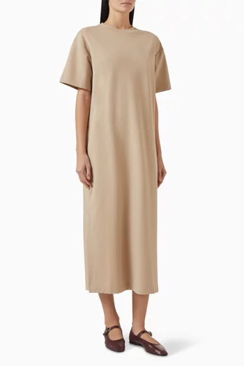 Athos Midi Dress in Cotton-jersey