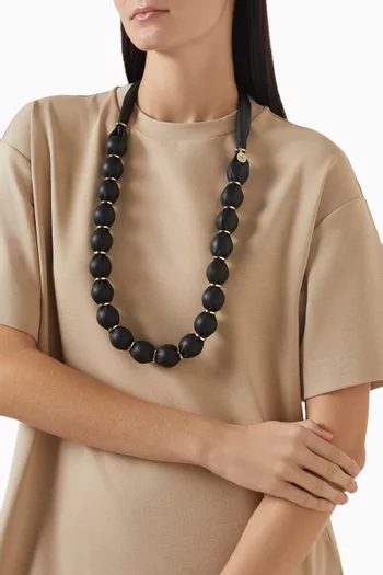 Fachiro Necklace in Calfskin
