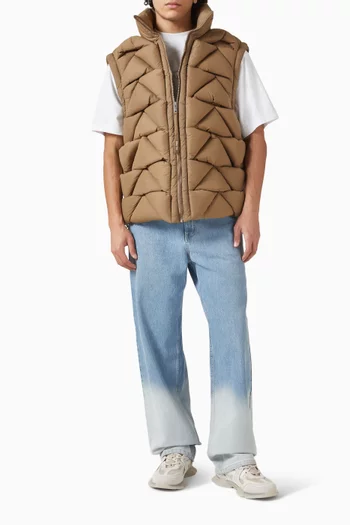 Knit Puffer Vest