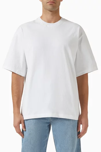 Apex Ribbed T-shirt in Organic Cotton