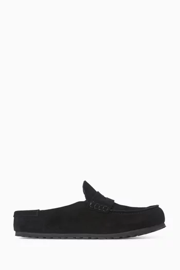 Naples Wrapped Clogs in Suede